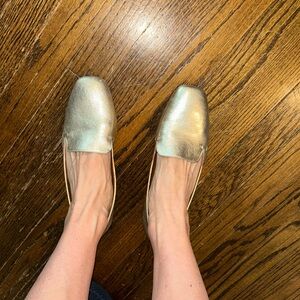 Halston Gold Women's Loafers